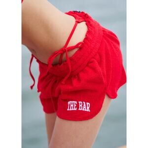 The BAR Terry Shorts Red Limited Edition Size XS